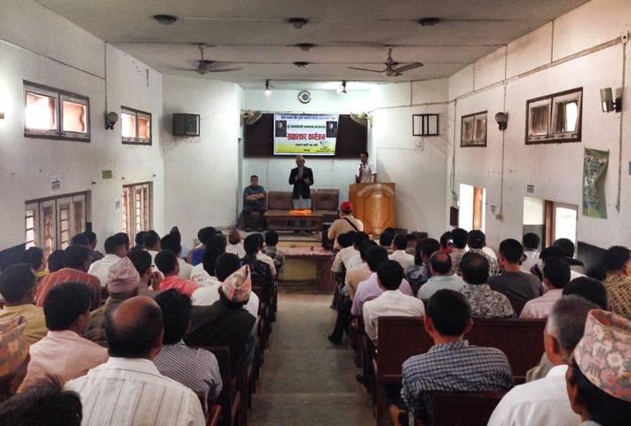 Interaction with Rookmangud Katawal - Gorkha
