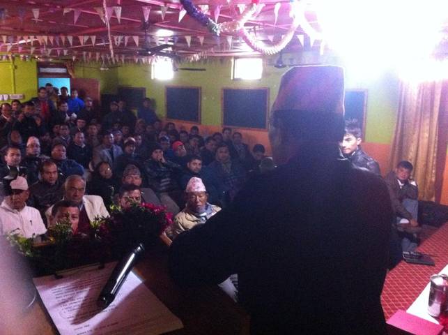 Interaction with Rookmangud Katawal - Kusma