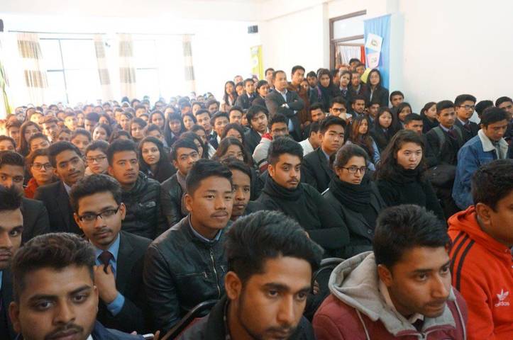 Book Talk : Binod Chaudhary - Megha College