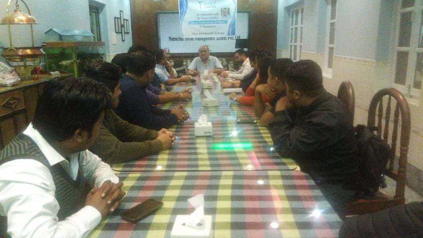 Sujeev Shakya's Arthat Arthatantra Book Talk at Biratnagar