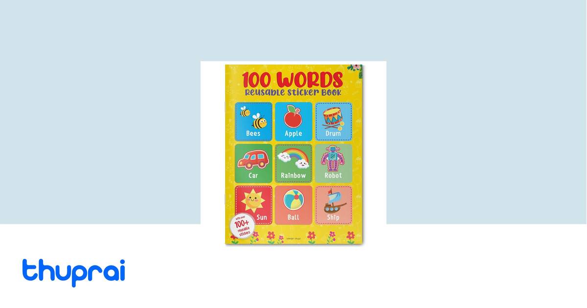 100 Words by Wonder House Books - Buy in Nepal | Thuprai