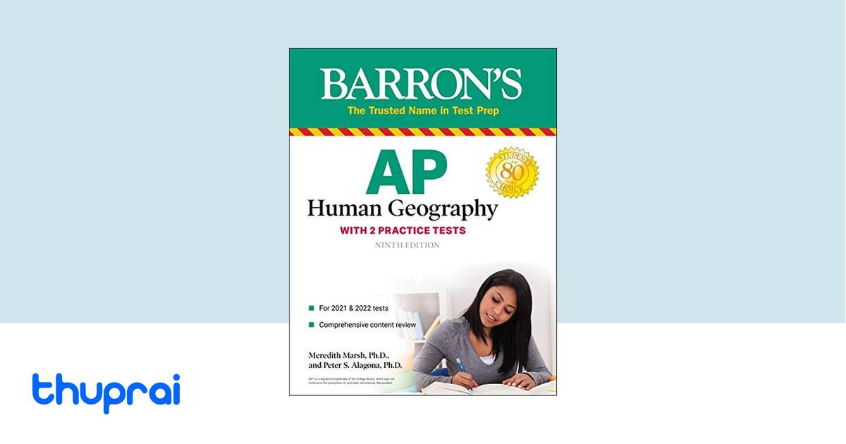Buy AP Human Geography: with 2 Practice Tests (Barron's Test Prep) in ...