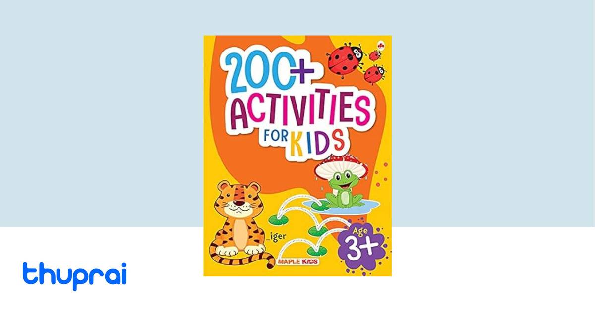 Brain Activity Book for Kids:200+ Activities for Kids by Press Maple ...