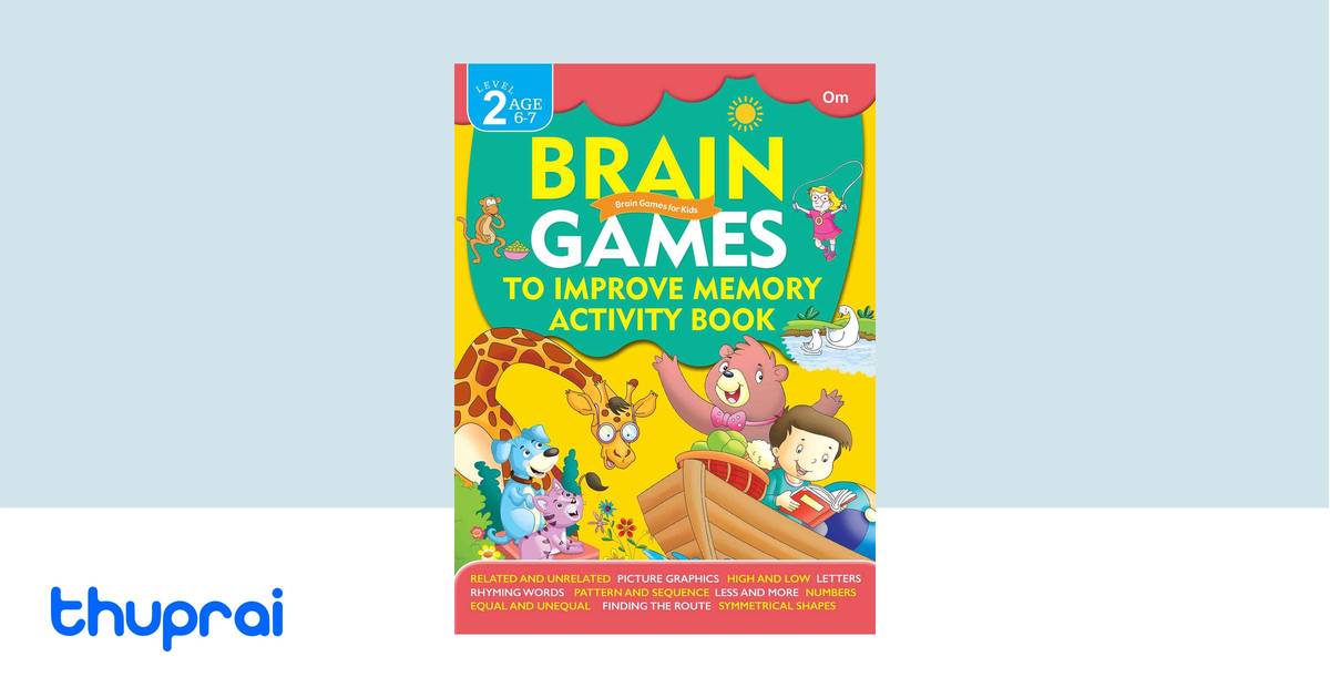 Brain Games to Improve Memory Activity Book Level 2 by Om Books ...