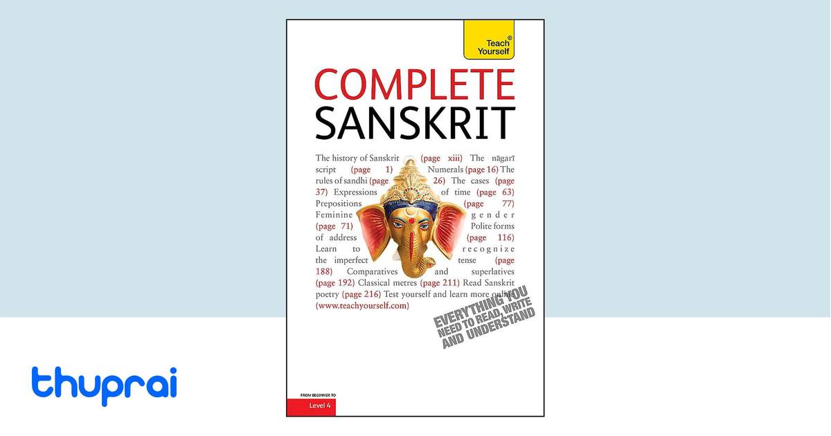 Complete Sanskrit Beginner to Intermediate Course by Michael Coulson - Buy in Nepal | Thuprai