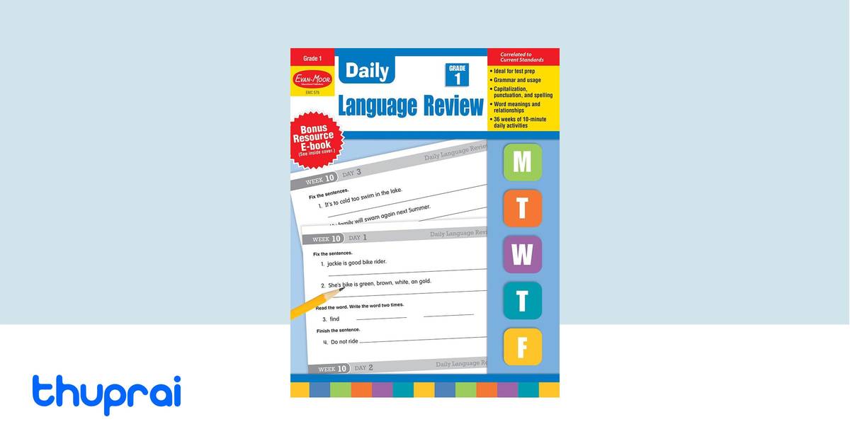 Buy Daily Language Review Grade 1 in Nepal | Thuprai