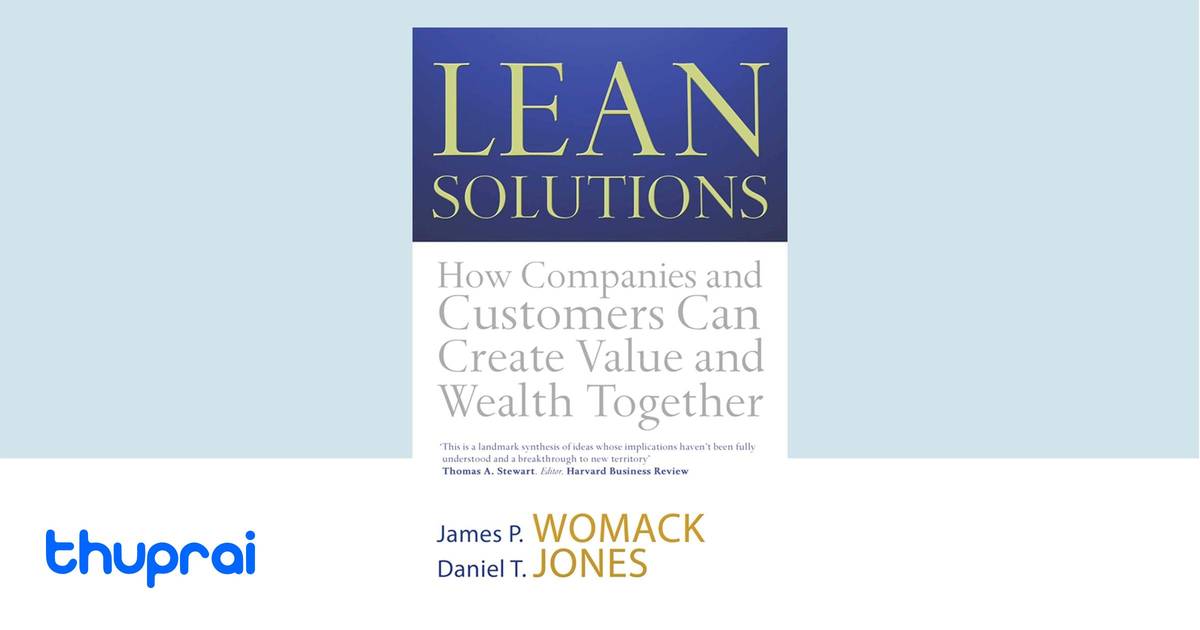 Lean Solutions by Daniel T. Jones, James P. Womack - Buy in Nepal | Thuprai