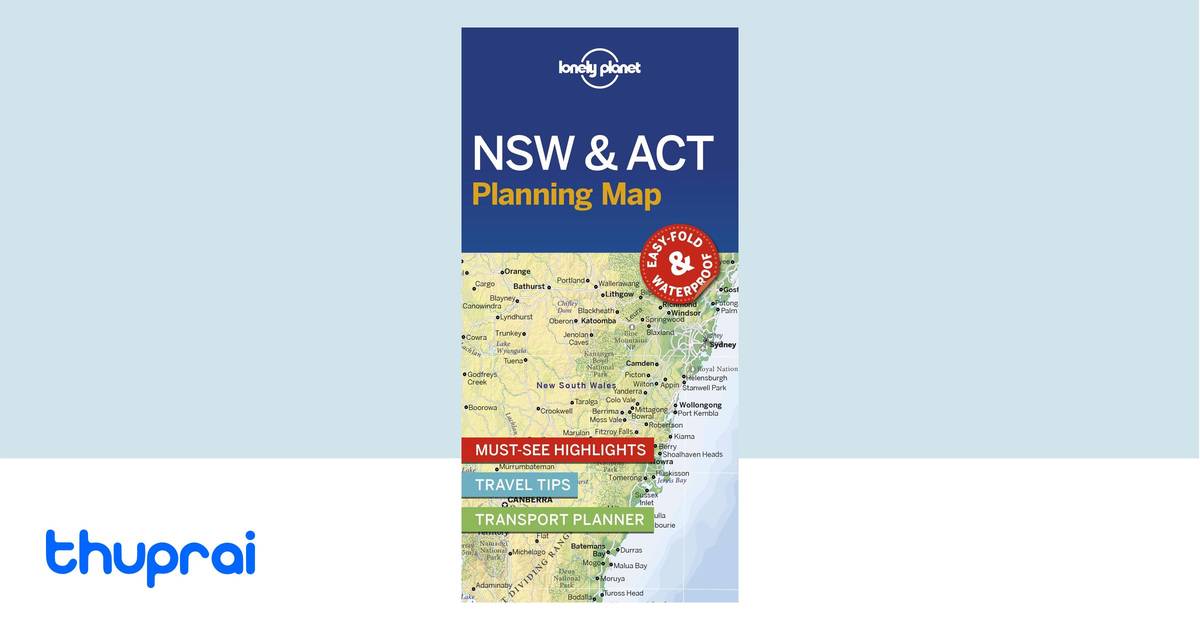 Lonely Planet New South Wales & ACT Planning Map 1 by Lonely Planet ...