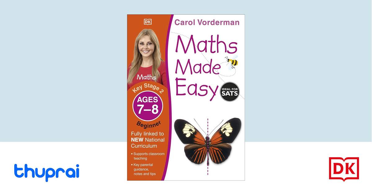 Buy Maths Made Easy Ages 7-8 Key Stage 2 Beginner in Nepal | Thuprai