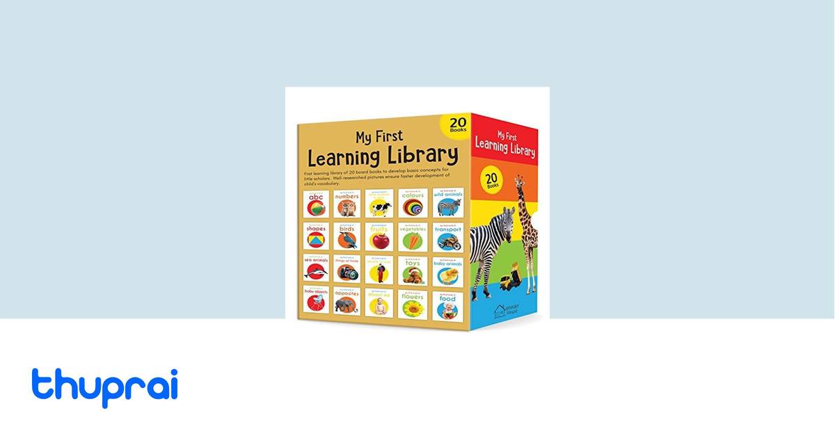 My Learning Library First My First Learning Library by - Buy in Nepal | Thuprai