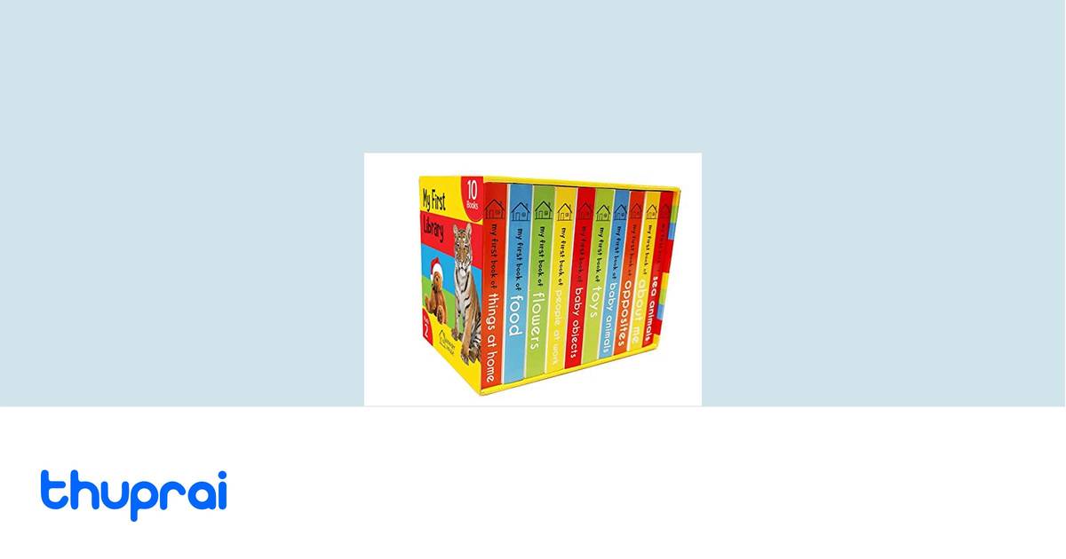 My First Library Pack 2: Boxset of 10 Board Books For Kids by - Buy in ...