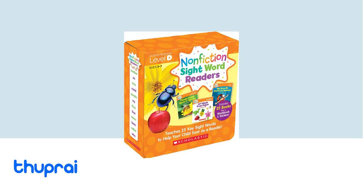 Nonfiction Sight Word Readers Parent Pack Level D: Teaches 25 key Sight ...
