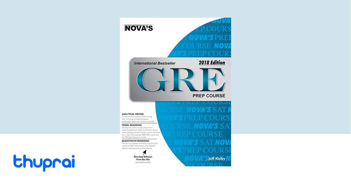 Novas GRE Prep Course by Jeff Kolby - Buy in Nepal | Thuprai