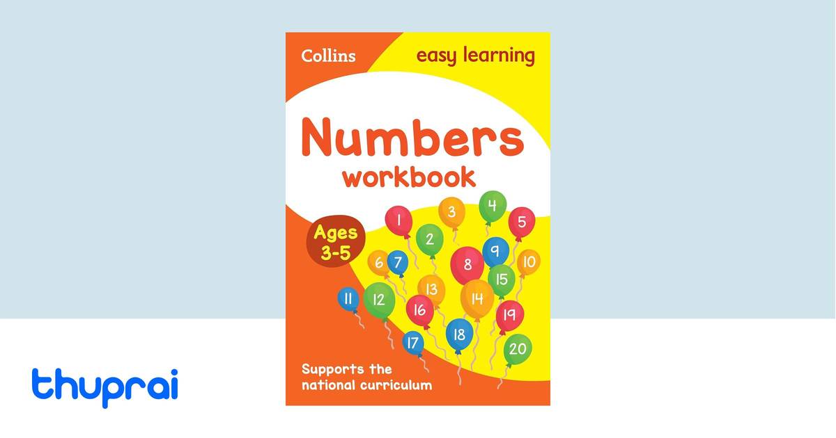 Numbers Workbook Ages 3-5: Prepare for Preschool with Easy Home ...