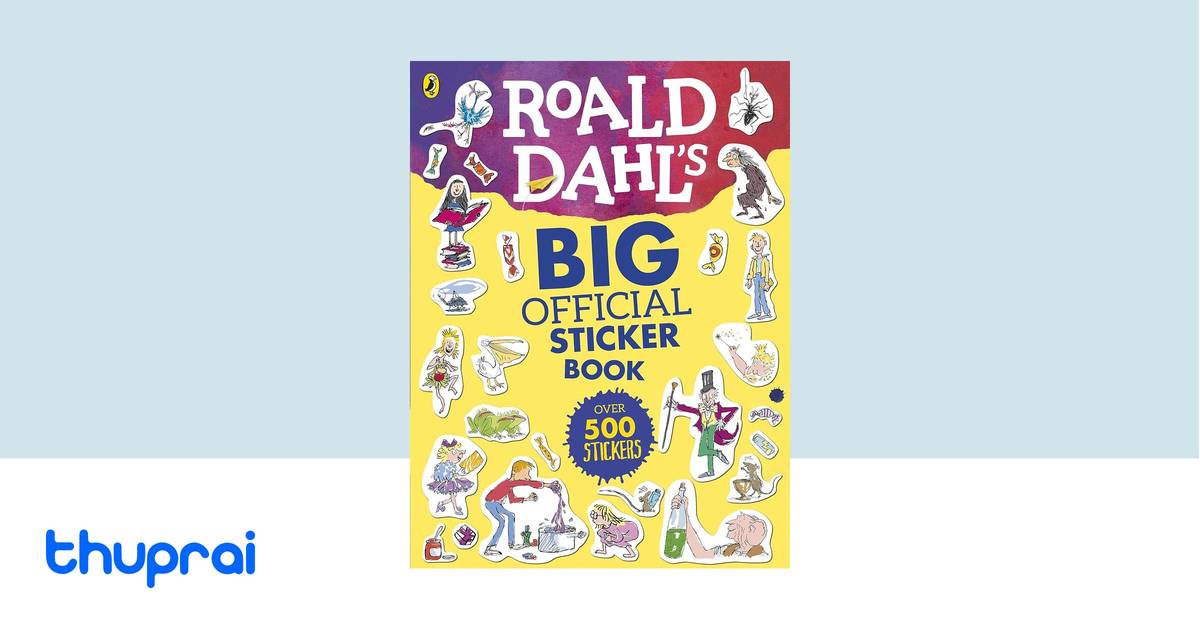 Buy Roald Dahl's Big Official Sticker Book in Nepal | Thuprai