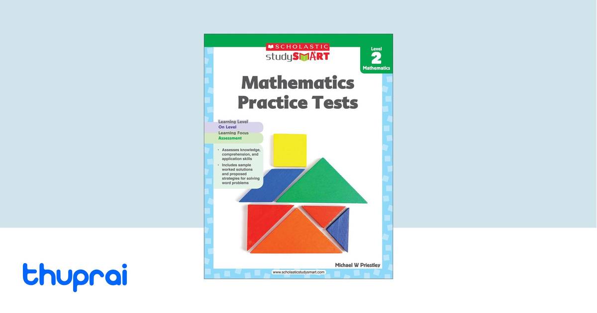Scholastic Study Smart Mathematics Practice Tests Level 2 by Scholastic ...