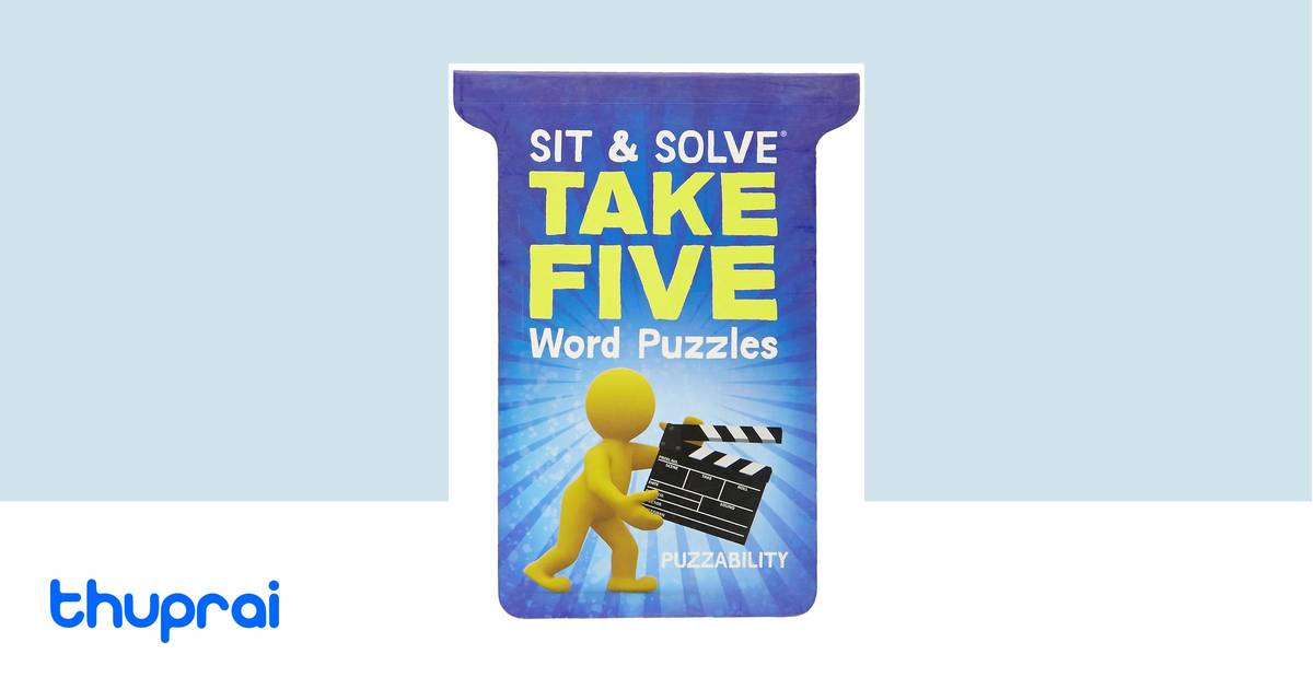 Buy Sit and Solve Take Five Word Puzzles in Nepal | Thuprai