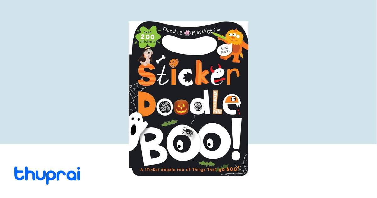 Sticker Doodle Boo! by Roger Priddy - Buy in Nepal | Thuprai
