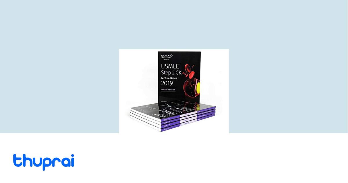 Usmle Step 2 Ck Lecture Notes 2019 5 Book Set Kaplan Test Prep By