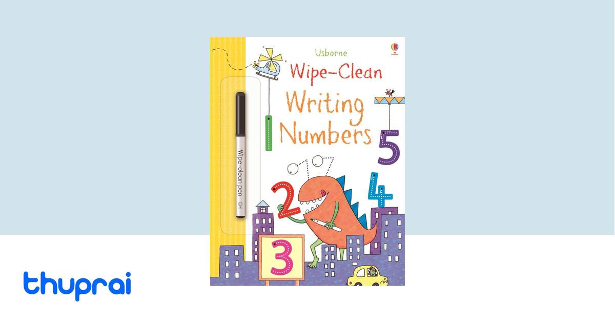 Buy Wipe-clean Writing Numbers in Nepal | Thuprai