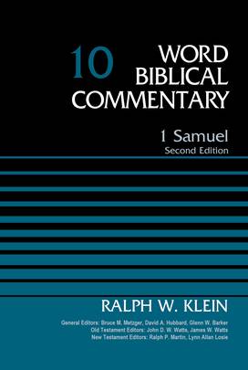 1 Samuel, Volume 10: Second Edition (10) (Word Biblical Commentary)'s front cover