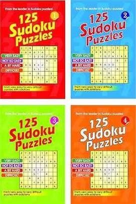 125 Sudoku Puzzles