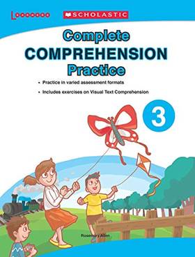 学乐美国小学英语阅读理解练习册3 英文原版 Scholastic Complete Comprehension Practice 小学生3年级 课外作业 英文版书籍's front cover