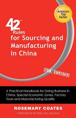 42 Rules for Sourcing and Manufacturing in China (2nd Edition)'s front cover