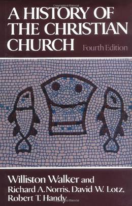 A History of the Christian Church's front cover