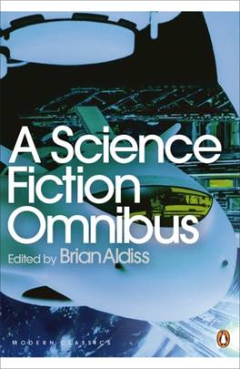A science fiction omnibus's front cover
