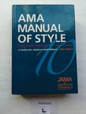 AMA manual of style