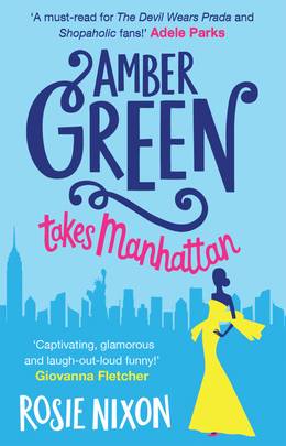 AMBER GREEN TAKES MANHATTAN_PB's front cover