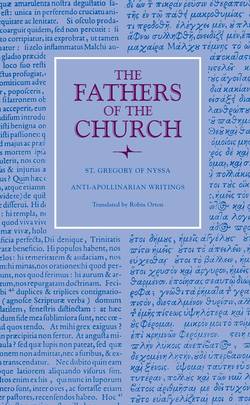 Anti-Apollinarian Writings's front cover