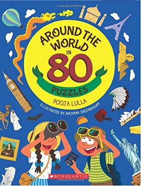 Around The World In 80 Puzzles's front cover