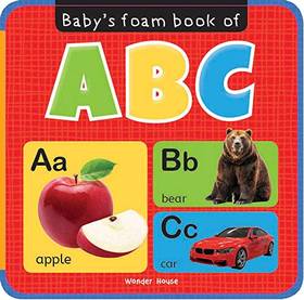 Baby's Foam Book of ABC's front cover