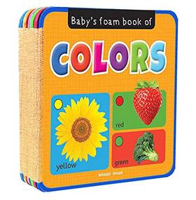 Baby's Foam Book of Colors's front cover