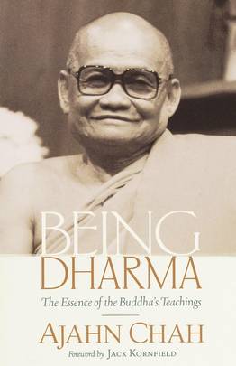 Being Dharma's front cover