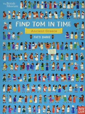 British Museum: Find Tom in Time, Ancient Greece's front cover
