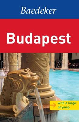 Budapest Baedeker Guide's front cover
