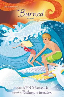 Burned's front cover