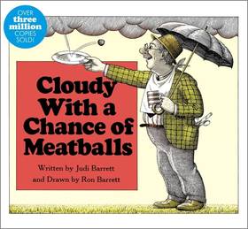 By Judi Barrett Cloudy With a Chance of Meatballs (Classic Board Books) (Brdbk) [Board book]