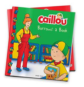 Caillou-borrows a book's front cover