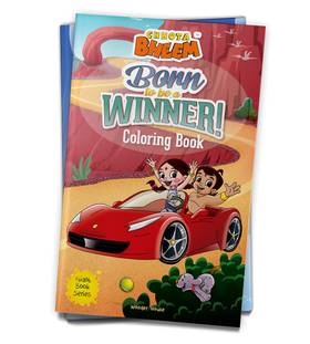 Chhota Bheem Born To Be A Winner: Jumbo Size Coloring Book For Children