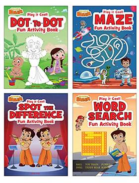 Chhota Bheem - Play It Cool! Fun Activity Books Box Set