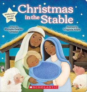 Christmas in the Stable (Touch-and-Feel Board Book)'s front cover