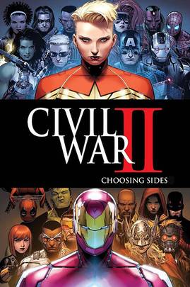 Civil War II's front cover