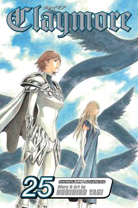 Claymore, Vol. 25 (25)'s front cover
