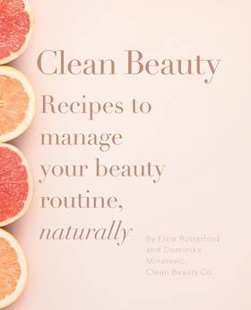 The Clean Beauty Book's front cover