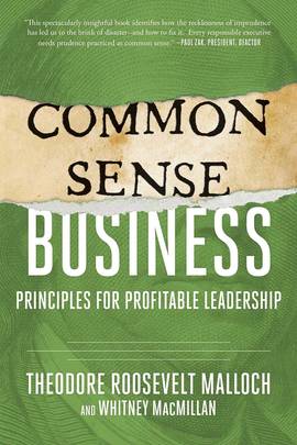 Common-Sense Business's front cover