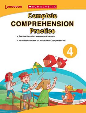 【顺丰速运】英文原版 学乐美国小学英语阅读理解练习册 Complete Comprehension Practice 4 学习用书教辅书籍 儿童英语进口正版's front cover
